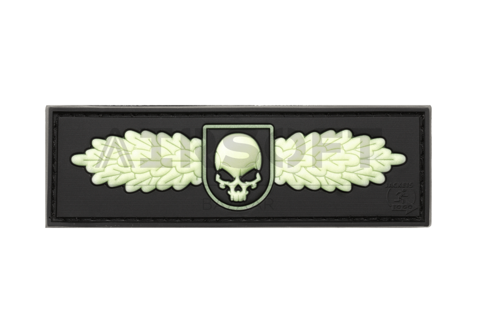 SOF Skull Badge Rubber Patch