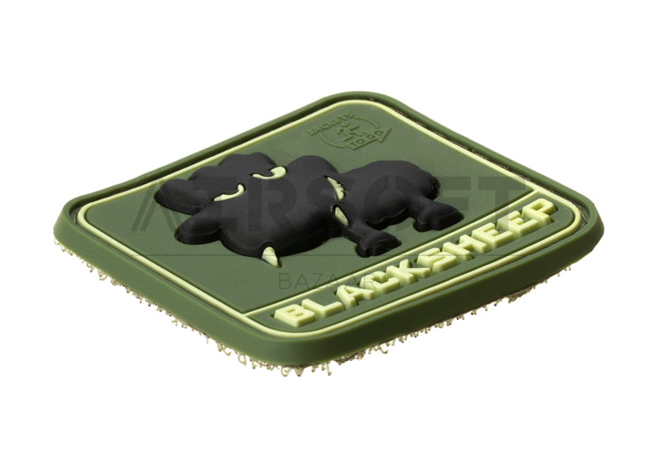 Little Black Sheep Rubber Patch