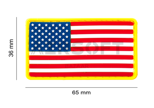 US Flag Rubber Patch