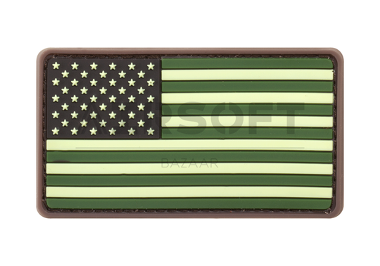 US Flag Rubber Patch