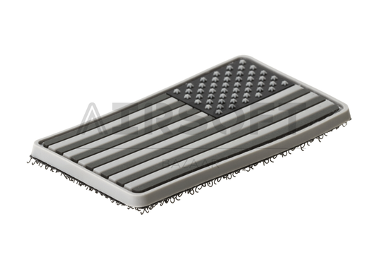 US Flag Rubber Patch Reversed