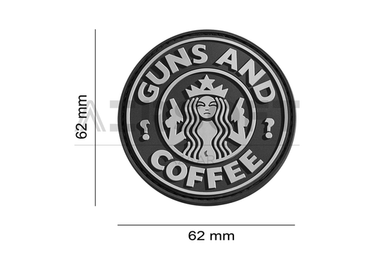 Guns and Coffee Rubber Patch