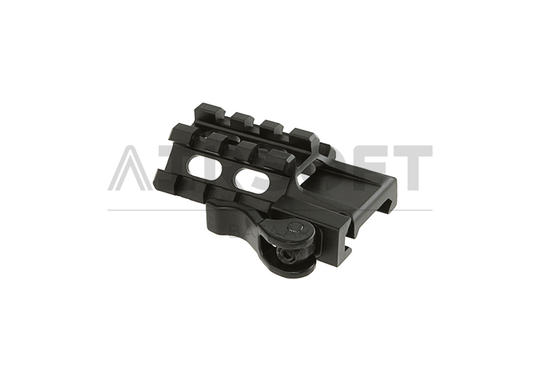 QD Angle Mount Triple Rail 3-Slot