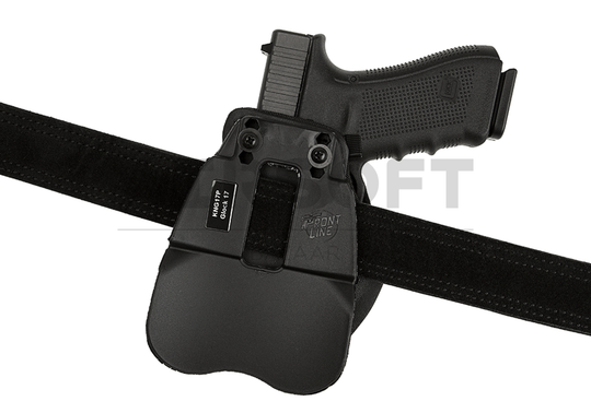 KNG Open Top Holster for Glock 17 Paddle