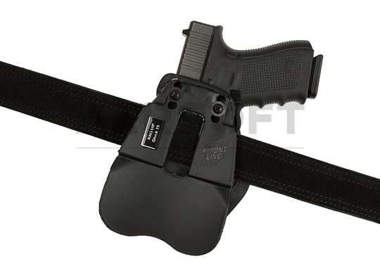KNG Open Top Holster for Glock 19 Paddle