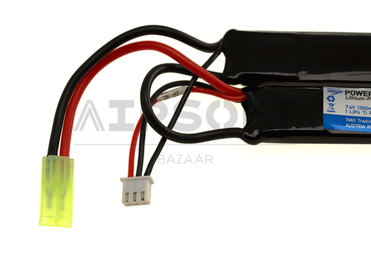 LiPo 7.4V 1300mAh 20C Twin Type