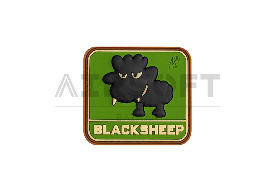 Little Black Sheep Rubber Patch