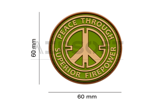 Peace Rubber Patch