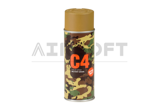 C4 Mil Grade Color Spray RAL8000