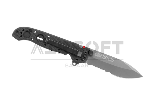 M21-12G Serrated Carson Folder