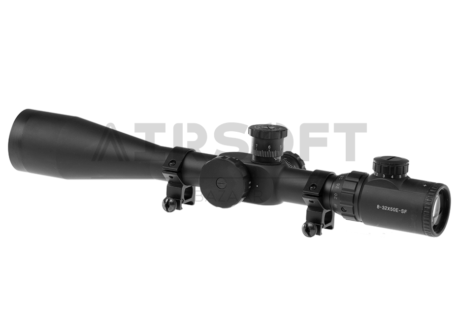 8-32x50E-SF Sniper Rifle Scope
