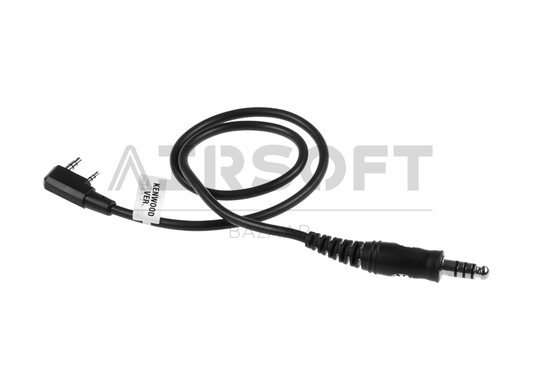 Z4 PTT Cable Kenwood Connector