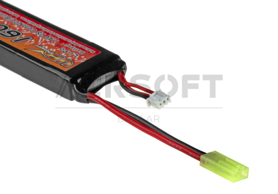 Lipo 7.4V 1600mAh 20C Mini Type