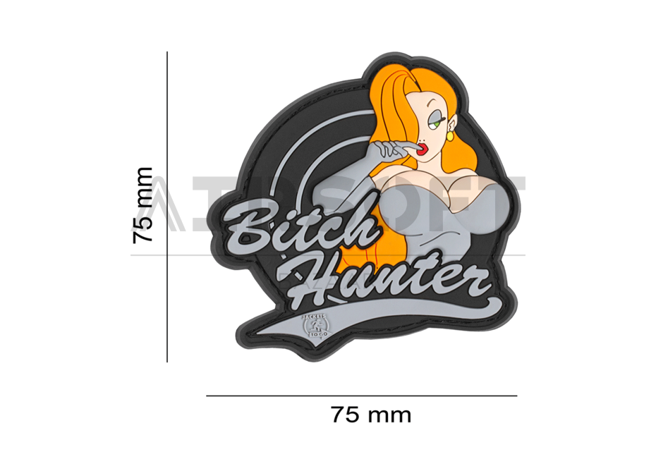 Bitch Hunter Rubber Patch