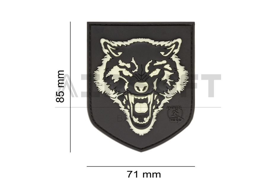 Wolf Shield Rubber Patch