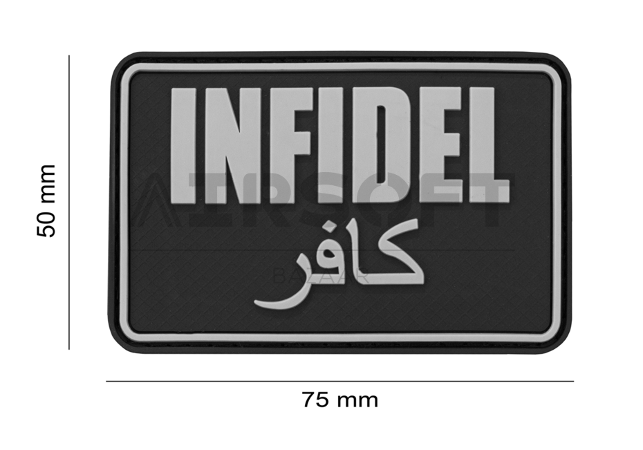 Infidel Large Rubber Patch