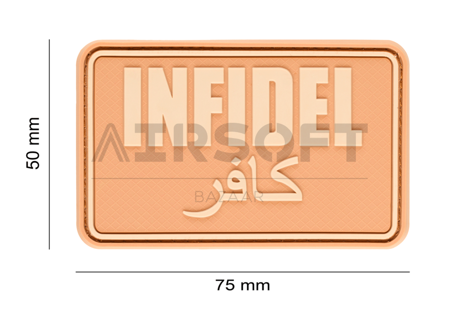 Infidel Large Rubber Patch