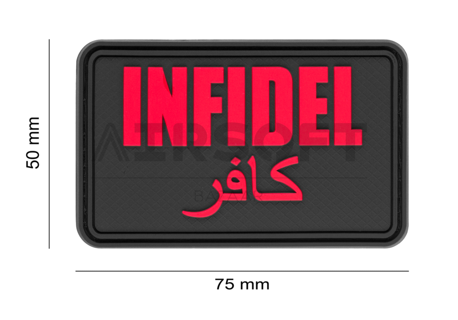 Infidel Large Rubber Patch