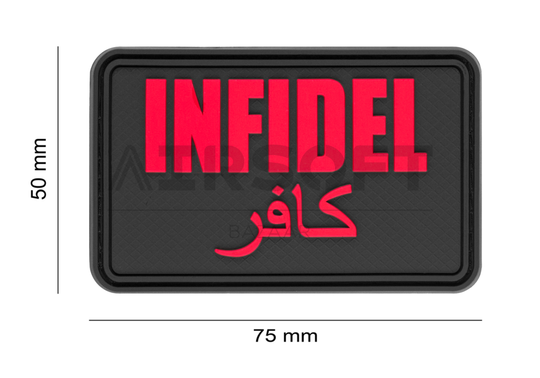 Infidel Large Rubber Patch