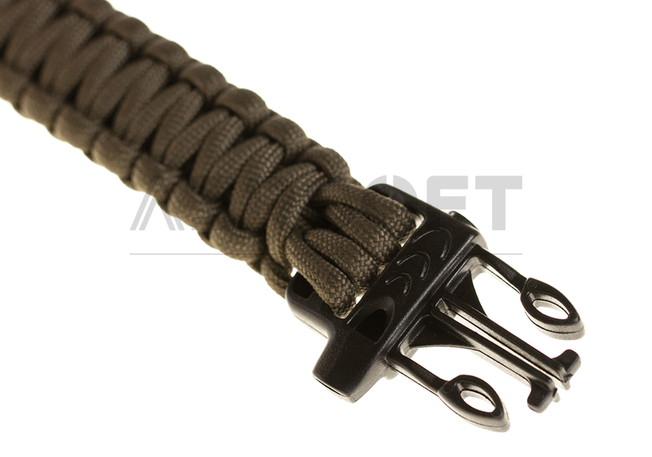 Survival Bracelet Army Green