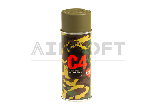 C4 Mil Grade Color Spray RAL6040