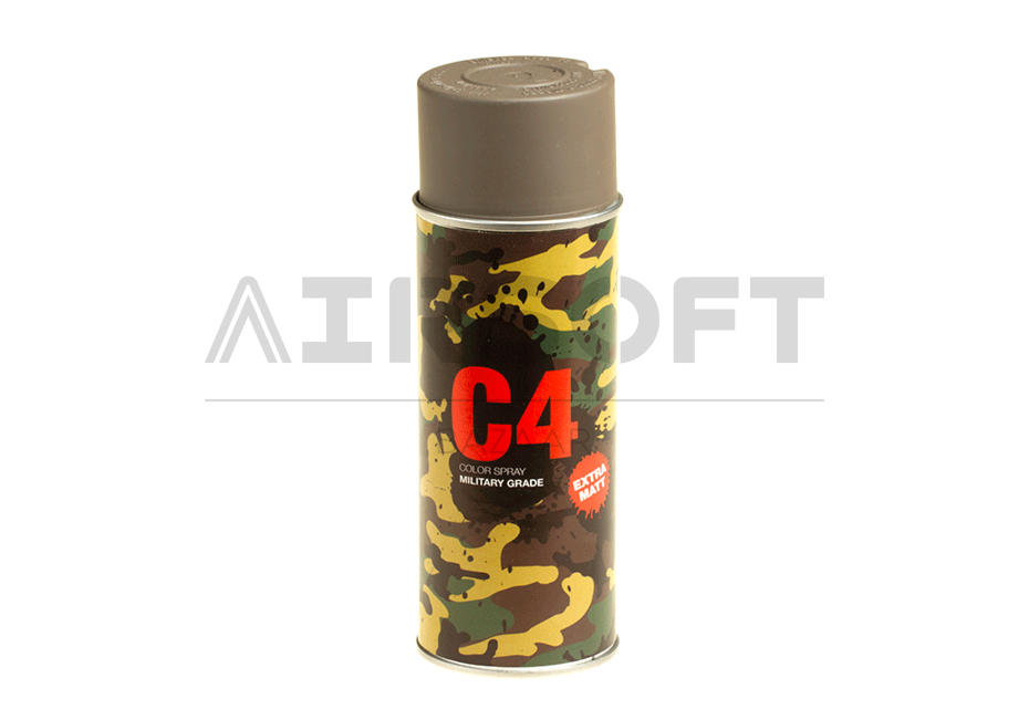 C4 Mil Grade Color Spray RAL7050