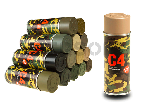 C4 Mil Grade Color Spray RAL8031