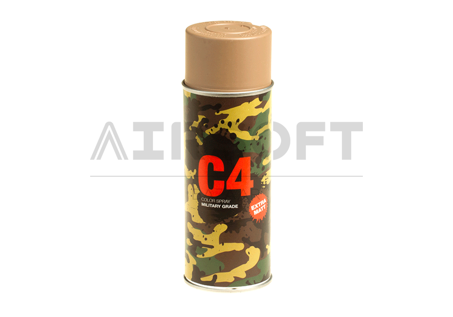 C4 Mil Grade Color Spray RAL8031