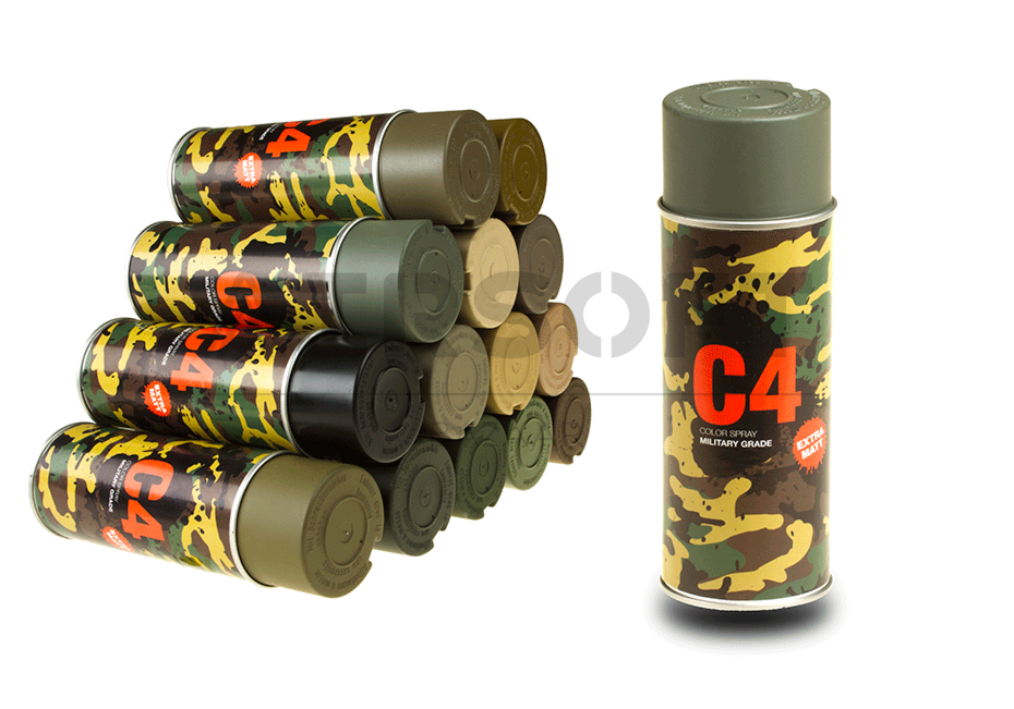 C4 Mil Grade Color Spray Foliage Green