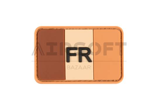 France Flag Rubber Patch