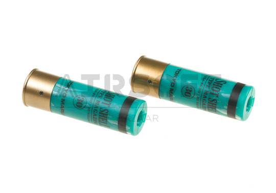 Shotgun Shells 2pcs 30rds Green