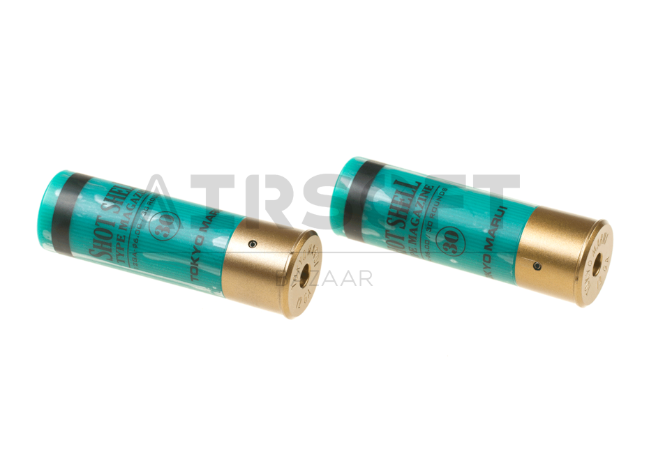 Shotgun Shells 2pcs 30rds Green