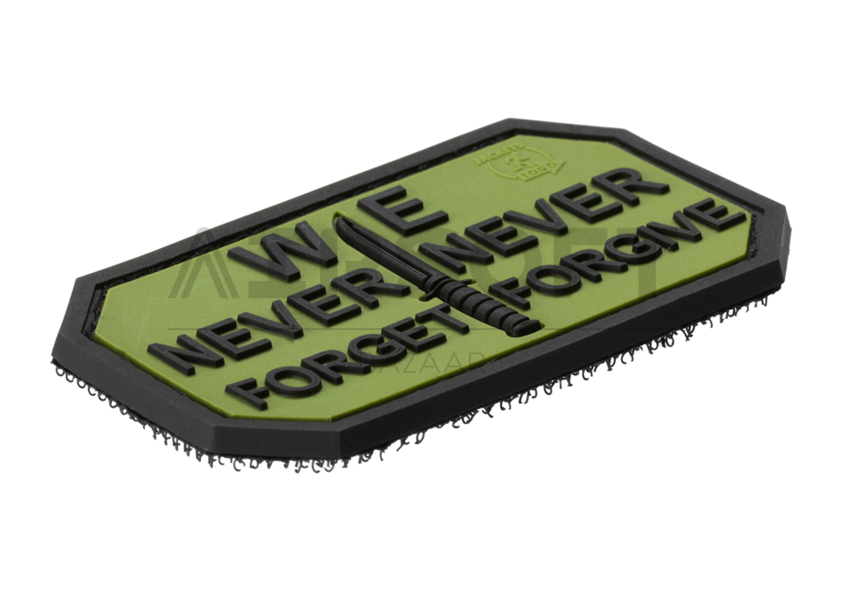 Never Forget Rubber Patch