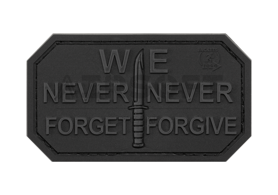 Never Forget Rubber Patch