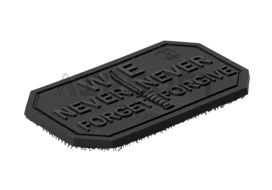 Never Forget Rubber Patch