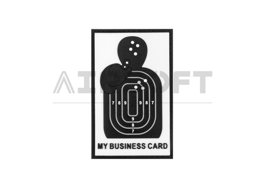 My Business Card Rubber Patch