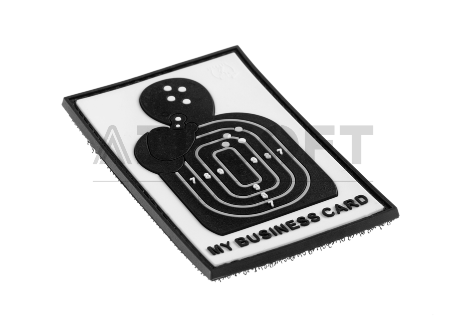 My Business Card Rubber Patch