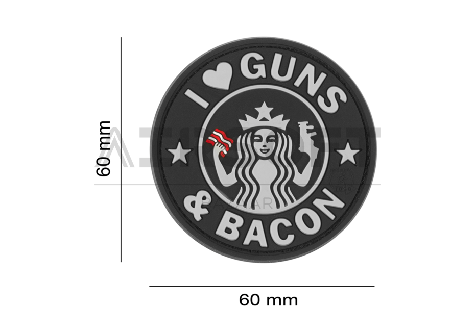 Guns and Bacon Rubber Patch