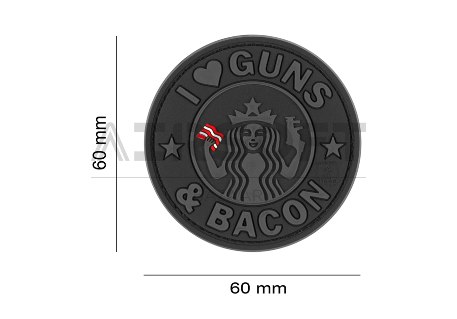 Guns and Bacon Rubber Patch