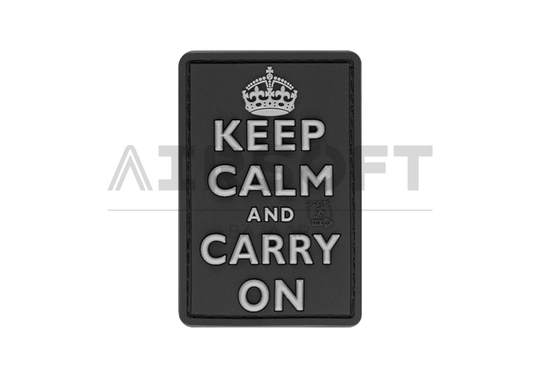 Keep Calm Rubber Patch