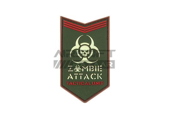 Zombie Attack Rubber Patch