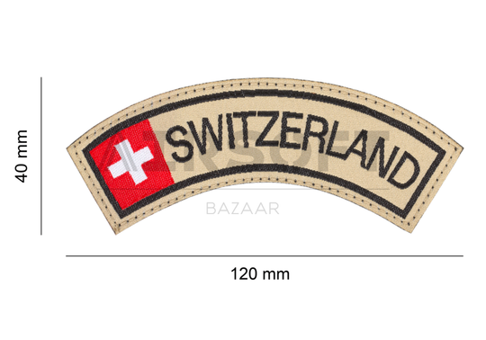 Switzerland Tab Patch