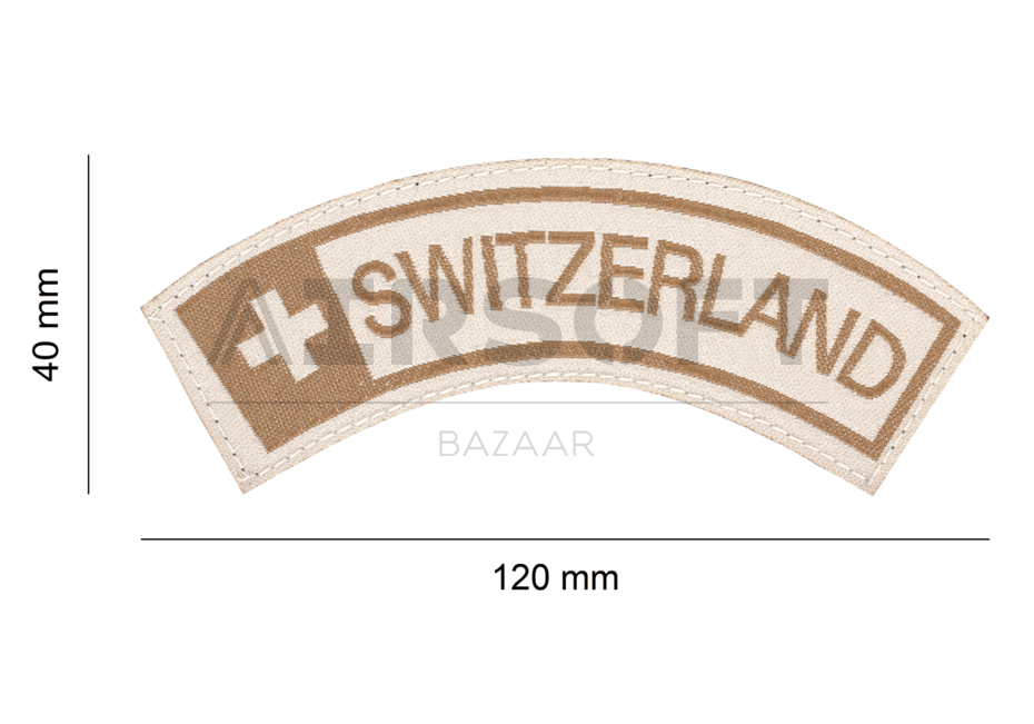 Switzerland Tab Patch