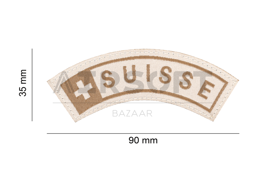 Suisse Small Tab Patch