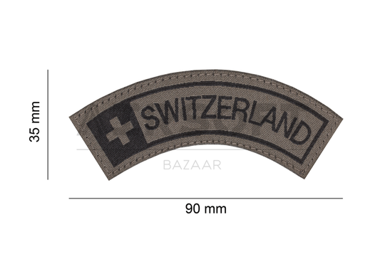 Switzerland Small Tab Patch