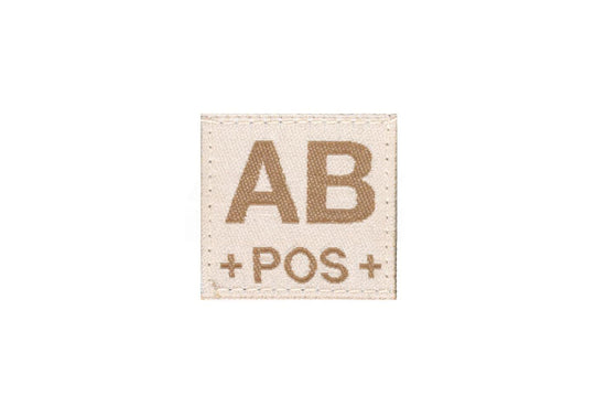AB Pos Bloodgroup Patch