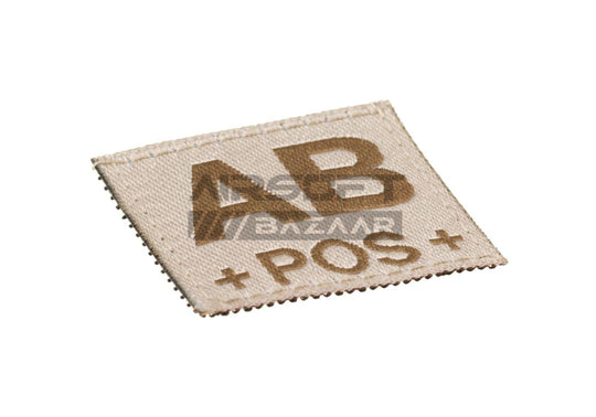 AB Pos Bloodgroup Patch