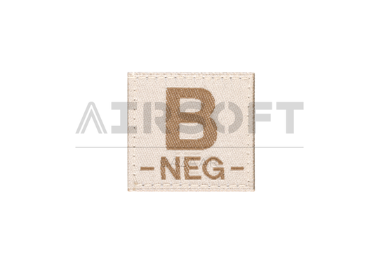 B Neg Bloodgroup Patch