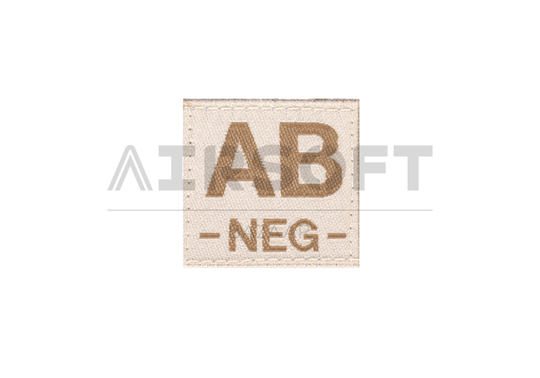 AB Neg Bloodgroup Patch