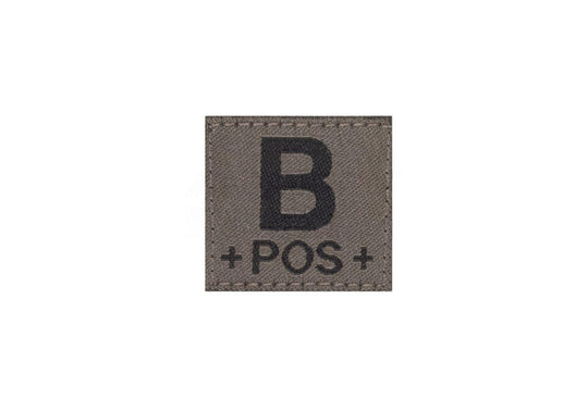 B Pos Bloodgroup Patch